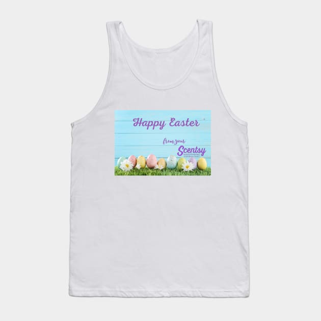 happy easter from your scentsy independent consultant Tank Top by scentsySMELL